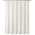 Titanker Waterproof Shower Curtain Liner Fabric, Cloth Shower Curtain Liner with Magnets, Soft Shower Curtain Liner White, Lightweight Shower Curtain Liner Machine Washable, 70 x 72 Inches