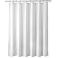 Titanker Waterproof Shower Curtain Liner Fabric, Cloth Shower Curtain Liner with Magnets, Soft Shower Curtain Liner White, Lightweight Shower Curtain Liner Machine Washable, 70 x 72 Inches