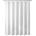 Titanker Waterproof Shower Curtain Liner Fabric, Cloth Shower Curtain Liner with Magnets, Soft Shower Curtain Liner White, Lightweight Shower Curtain Liner Machine Washable, 70 x 72 Inches