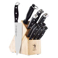 HENCKELS Premium Quality 15-Piece Knife Set with Block, Razor-Sharp, German Engineered Knife Informed by over 100 Years of Masterful Knife Making, Lightweight and Strong, Dishwasher Safe