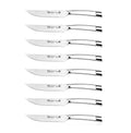 Cangshan N1 Series 59496 German Steel Forged 8-Piece Steak Knife Set with Solid Acacia Wood Block, 5-Inch Blade