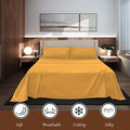 Overket Full Sheet Set Ultra Soft Full Bed Sheets 1800 Series Luxury Cooling Sheets-100% Microfiber-Breathable-Wrinkle Free - Full Size Rose-6PC