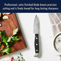 HENCKELS Premium Quality 15-Piece Knife Set with Block, Razor-Sharp, German Engineered Knife Informed by over 100 Years of Masterful Knife Making, Lightweight and Strong, Dishwasher Safe