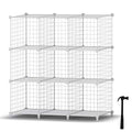 Closet Organizers and Storage, 6 Storage Cubes, Wire Cube Storage DIY Room Storage Shelf for Garment Racks, Closet, Wardrobe