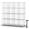 Closet Organizers and Storage, 6 Storage Cubes, Wire Cube Storage DIY Room Storage Shelf for Garment Racks, Closet, Wardrobe