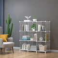 Closet Organizers and Storage, 6 Storage Cubes, Wire Cube Storage DIY Room Storage Shelf for Garment Racks, Closet, Wardrobe