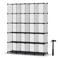 Closet Organizers and Storage, 6 Storage Cubes, Wire Cube Storage DIY Room Storage Shelf for Garment Racks, Closet, Wardrobe