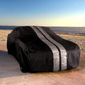 iCarCover 18-Layer Car Cover Waterproof All Weather | Premium Quality Car Covers for Automobiles, Ideal for Indoor and Outdoor Use, Fits Sedan/Coupe (164-170 inch)