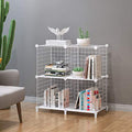 Closet Organizers and Storage, 6 Storage Cubes, Wire Cube Storage DIY Room Storage Shelf for Garment Racks, Closet, Wardrobe