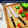 HENCKELS Premium Quality 15-Piece Knife Set with Block, Razor-Sharp, German Engineered Knife Informed by over 100 Years of Masterful Knife Making, Lightweight and Strong, Dishwasher Safe