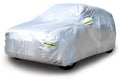 Amazon Basics Silver Weatherproof Car Cover - 150D Oxford, Sedans up to 200"