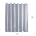 Titanker Waterproof Shower Curtain Liner Fabric, Cloth Shower Curtain Liner with Magnets, Soft Shower Curtain Liner White, Lightweight Shower Curtain Liner Machine Washable, 70 x 72 Inches