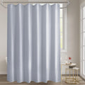 Titanker Waterproof Shower Curtain Liner Fabric, Cloth Shower Curtain Liner with Magnets, Soft Shower Curtain Liner White, Lightweight Shower Curtain Liner Machine Washable, 70 x 72 Inches