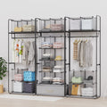 HOMIDEC Closet Organizer, 9-Cube Closet Organizers and Storage, Portable Closet Storage Shelves,Closet Organizer Storage Shelves, Clothes Storage Organizer for Garment Racks, Closet, Wardrobe