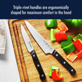 HENCKELS Premium Quality 15-Piece Knife Set with Block, Razor-Sharp, German Engineered Knife Informed by over 100 Years of Masterful Knife Making, Lightweight and Strong, Dishwasher Safe